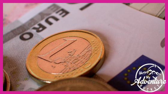 Euro coins and currency